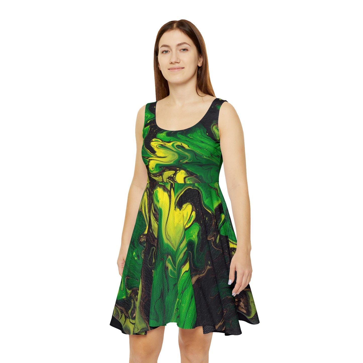 Jamaica Women's Skater Dress (AOP)