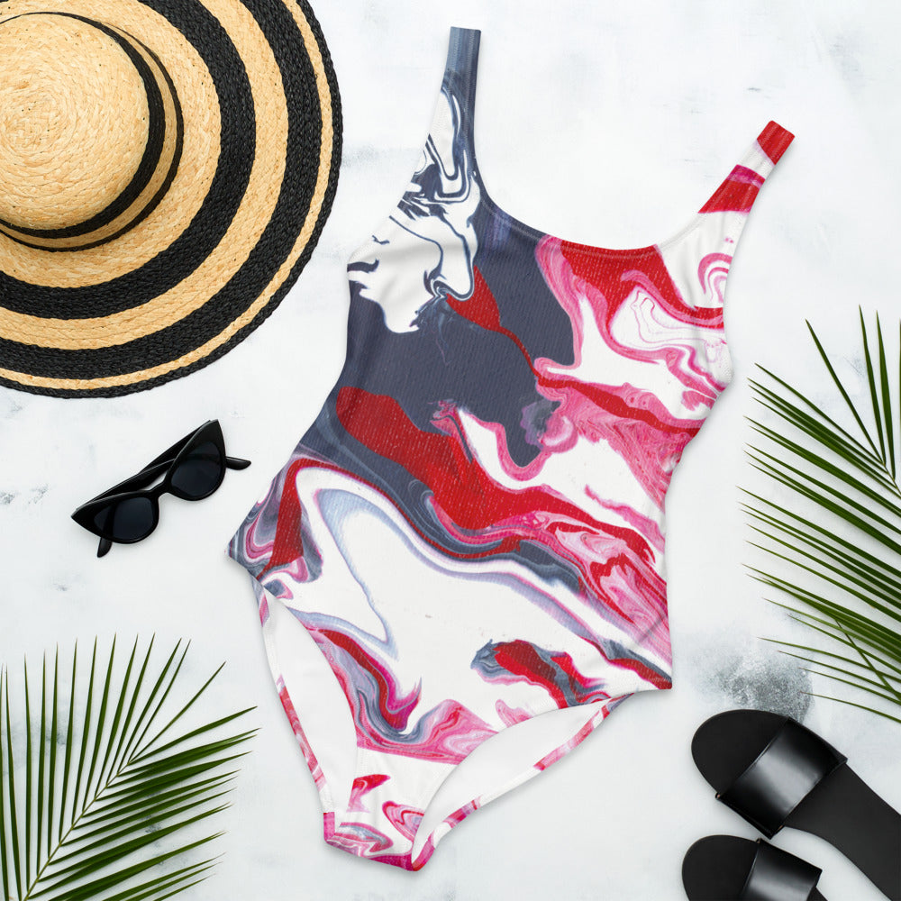 America Beautiful One-Piece Swimsuit