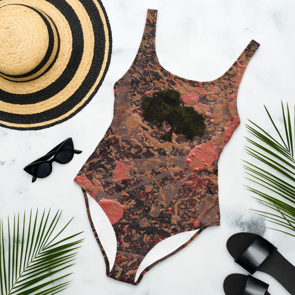 Melanin Magic #2 Ebony One-Piece Swimsuit